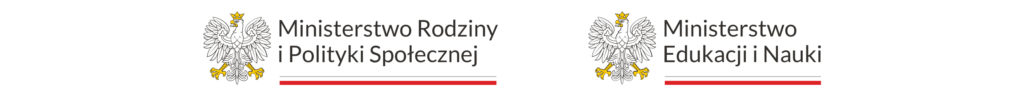 Logo Ministerstwo Rodziny i polityki Społecznej i Ministerstwo Edukacji i Nauki